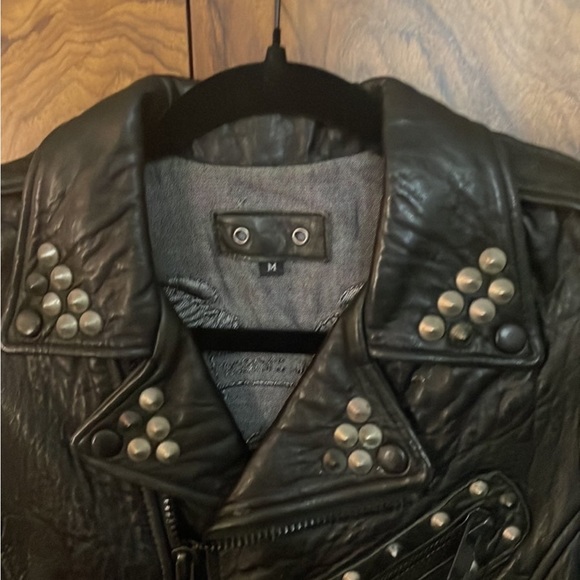 True Religion Vintage  Fabulous softest   Studded Leather vestSZ Med runs Small - Picture 15 of 16